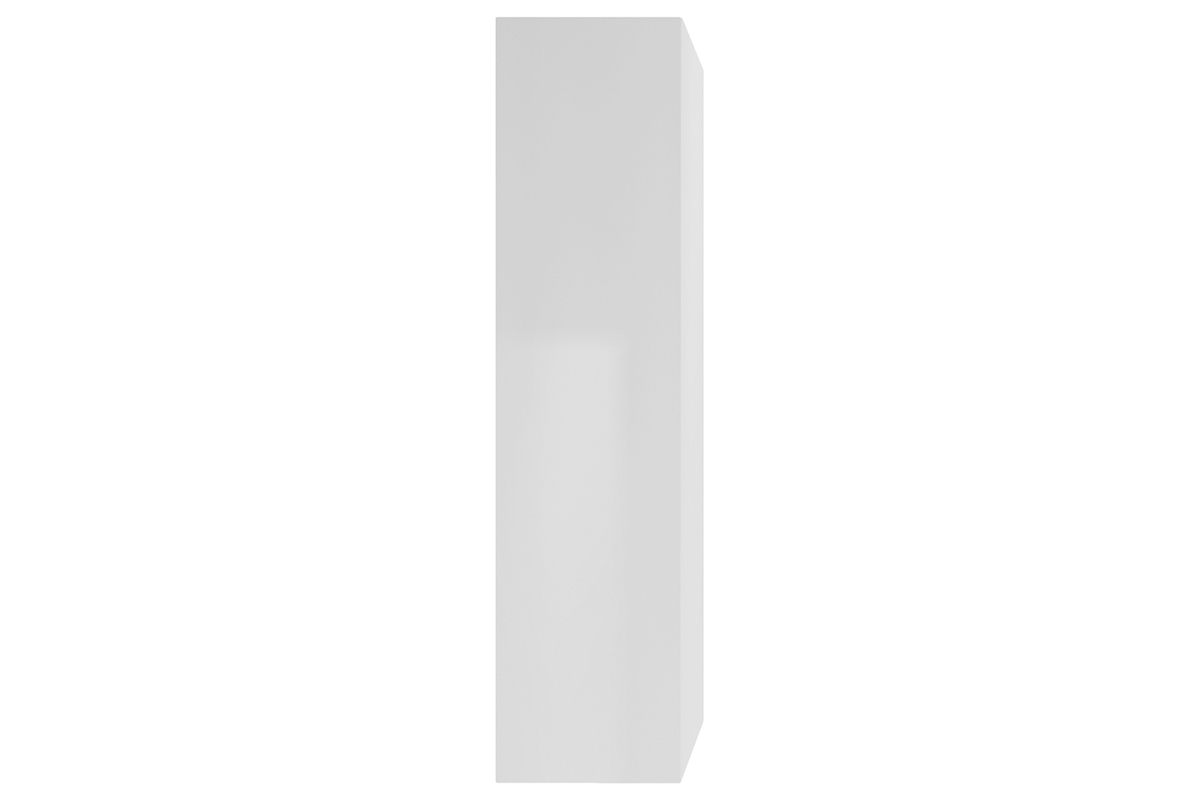 lment mural TV design vertical blanc brillant L29 ETERNEL