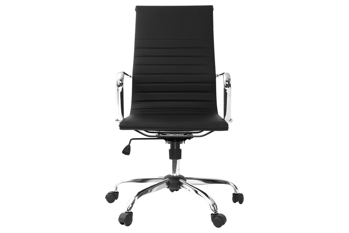 Fauteuil de bureau design noir ARNO