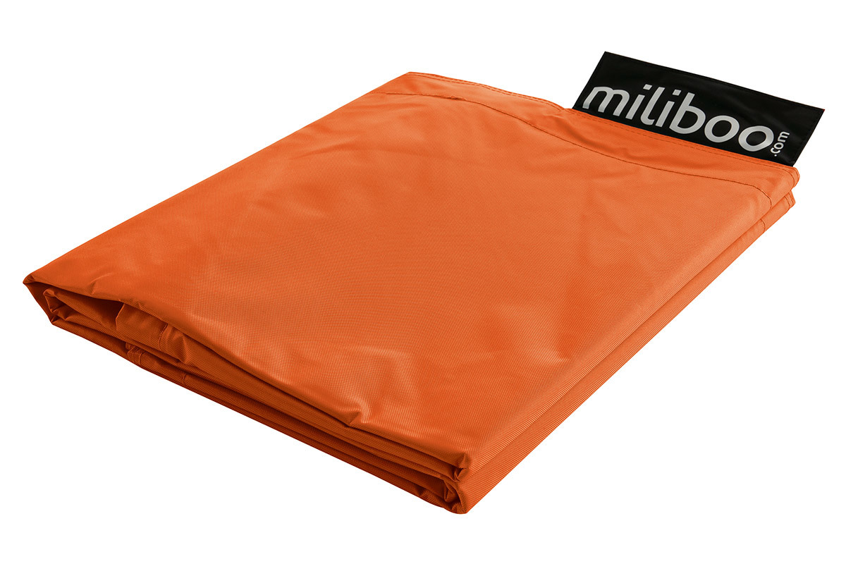 Housse de pouf gant orange BIG MILIBAG