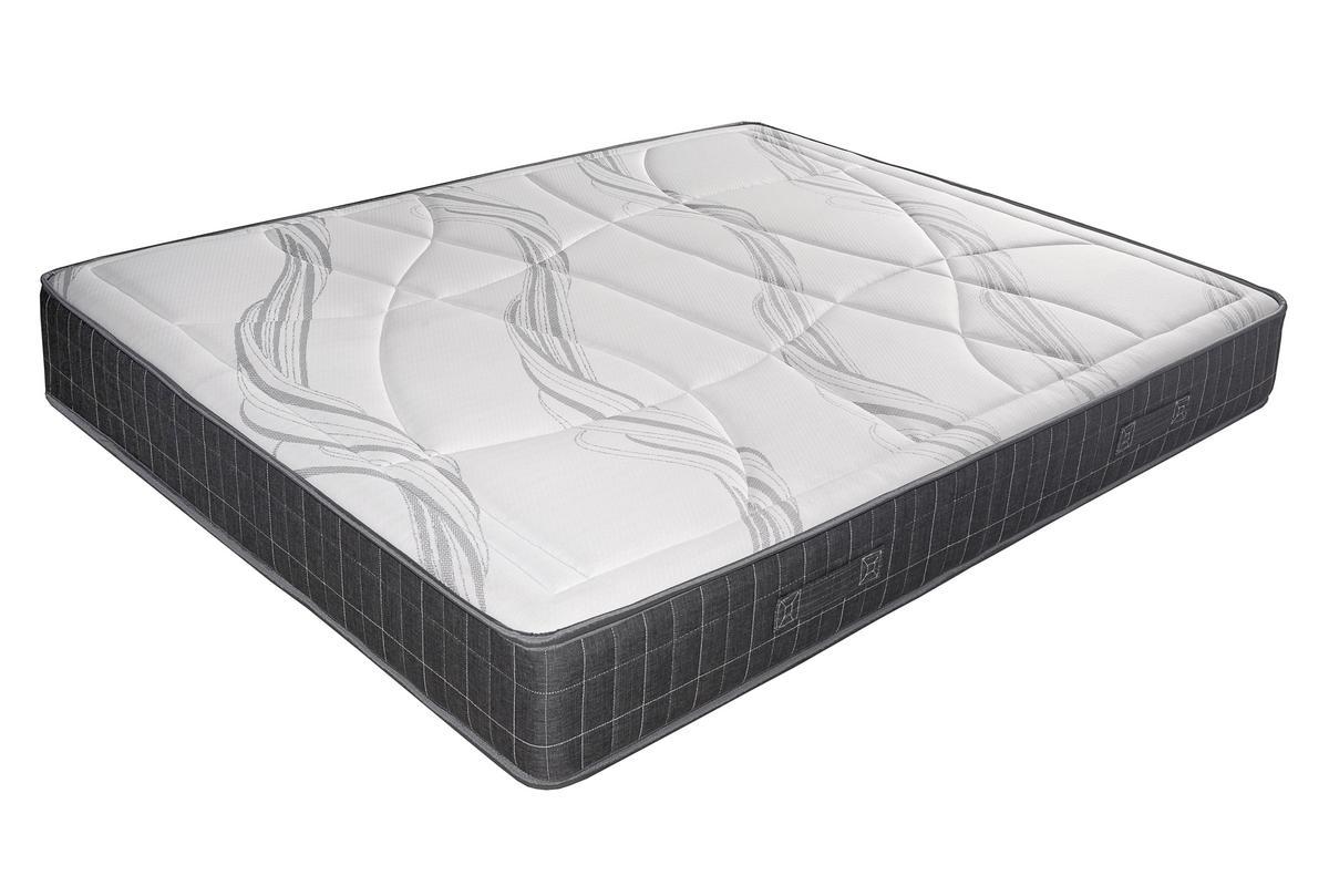 Matelas 140x200 avec accueil mousse  mmoire de forme 24 cm JIMY