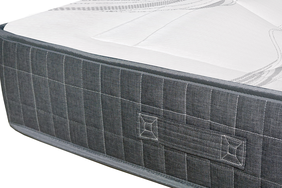 Matelas 140x200 avec accueil mousse  mmoire de forme 24 cm JIMY