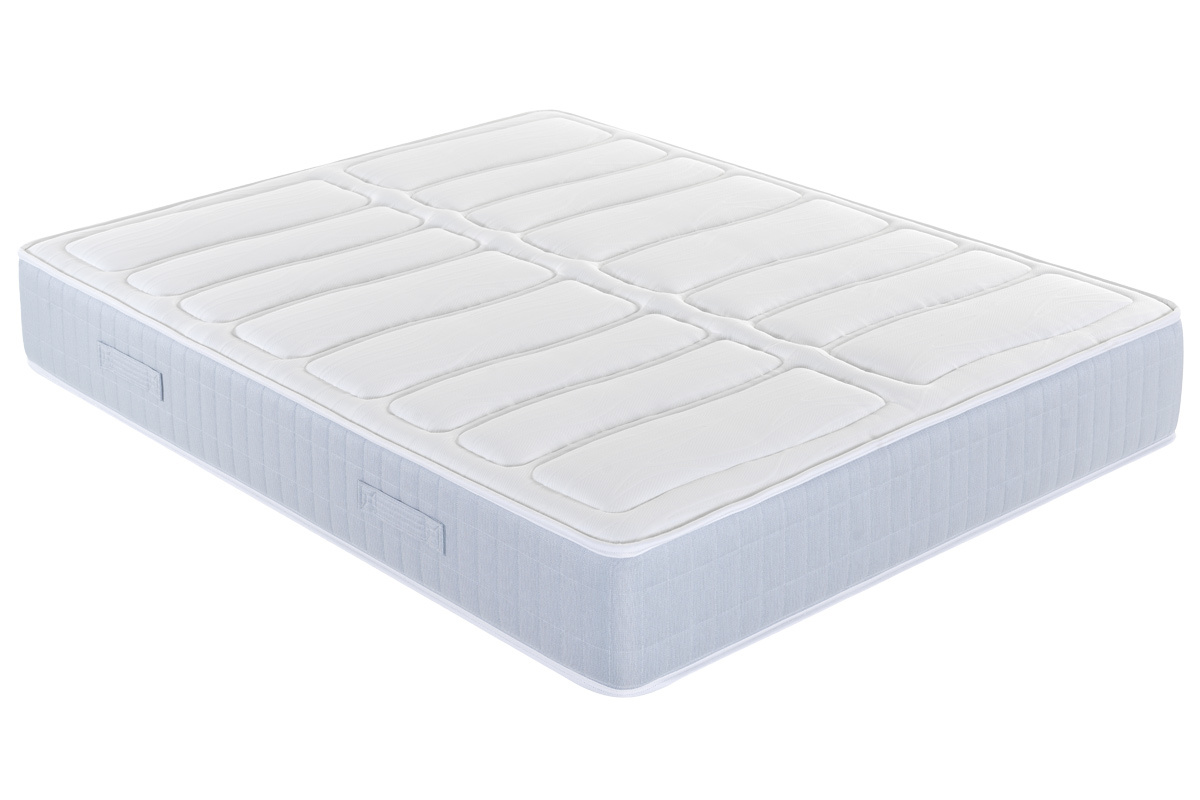 Matelas 160x200 cm  ressorts ensachs avec accueil mousse  mmoire de forme 25 cm BEN