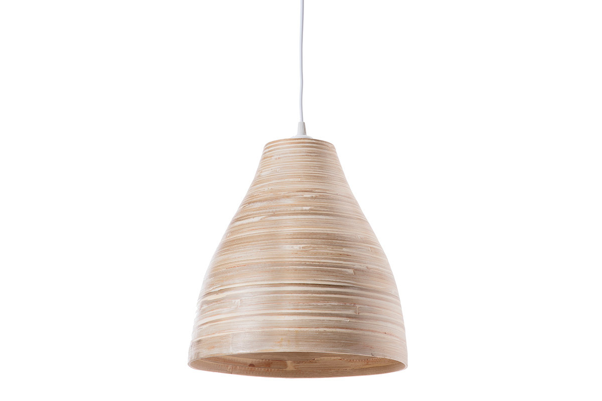 Suspension en bambou naturel D30 cm SELVA