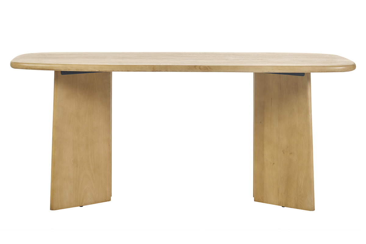 Table  manger rectangulaire en bois manguier massif L180 cm SOTA