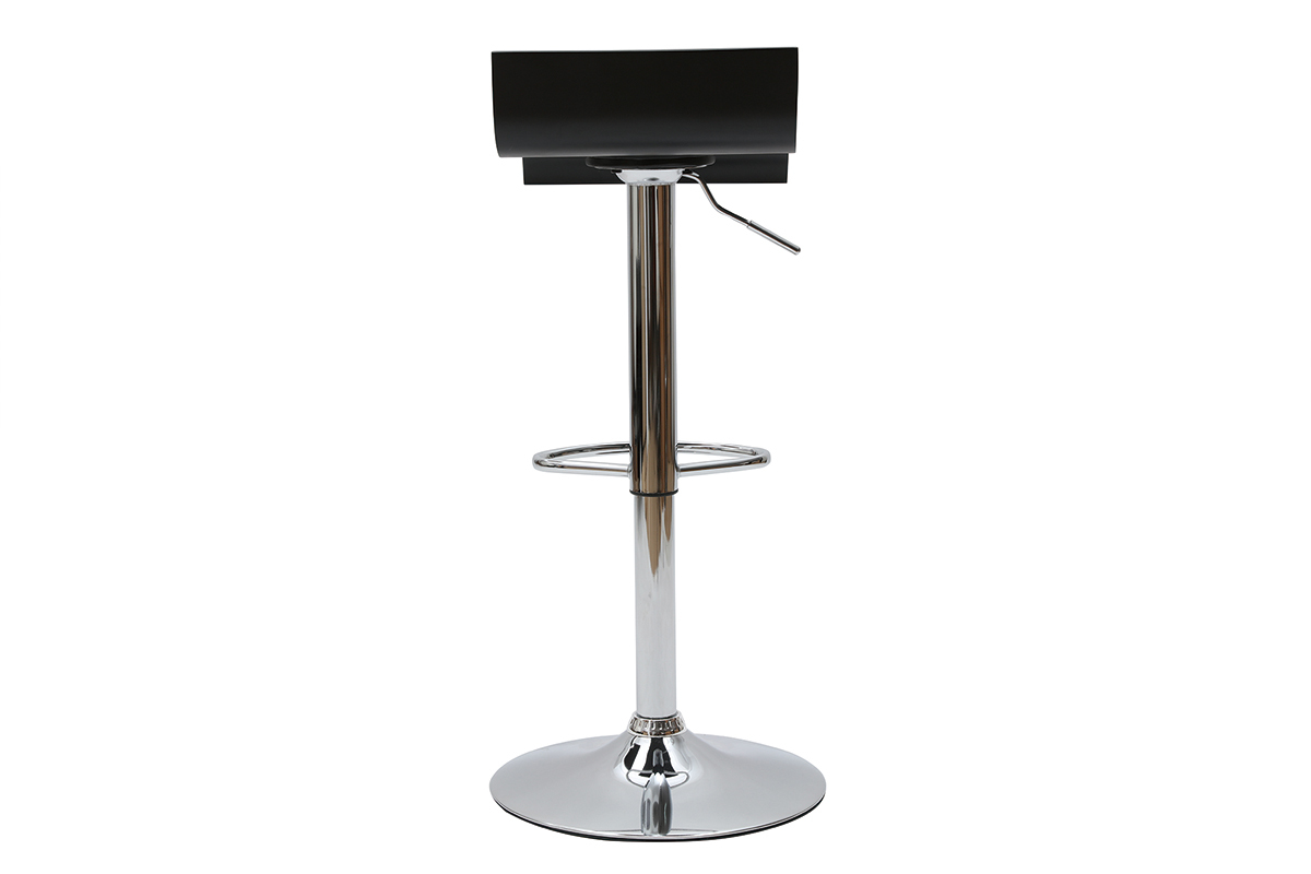 Tabouret de bar design noir SURF V2