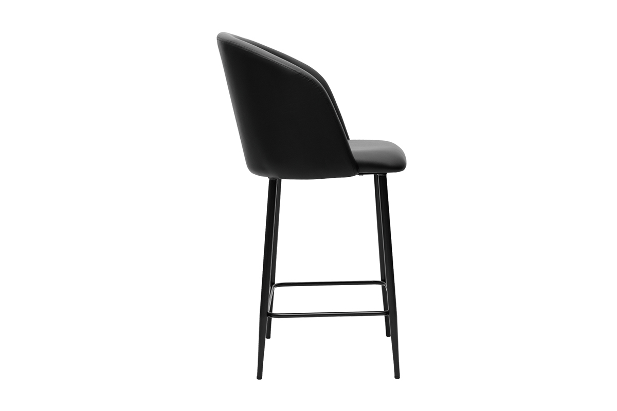 Tabouret de bar design noirs H68 cm VANITY