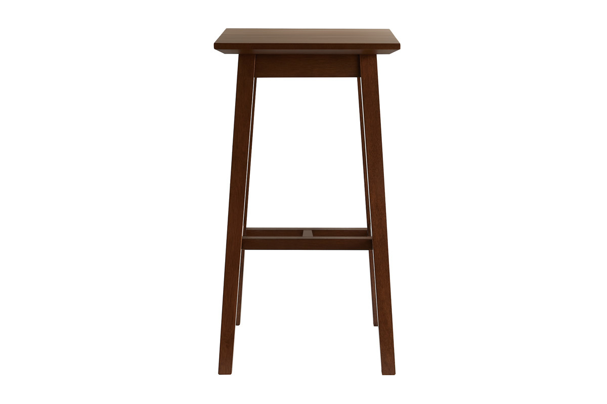 Tabourets de bar noyer 75 cm (lot de 2) RUSSELL