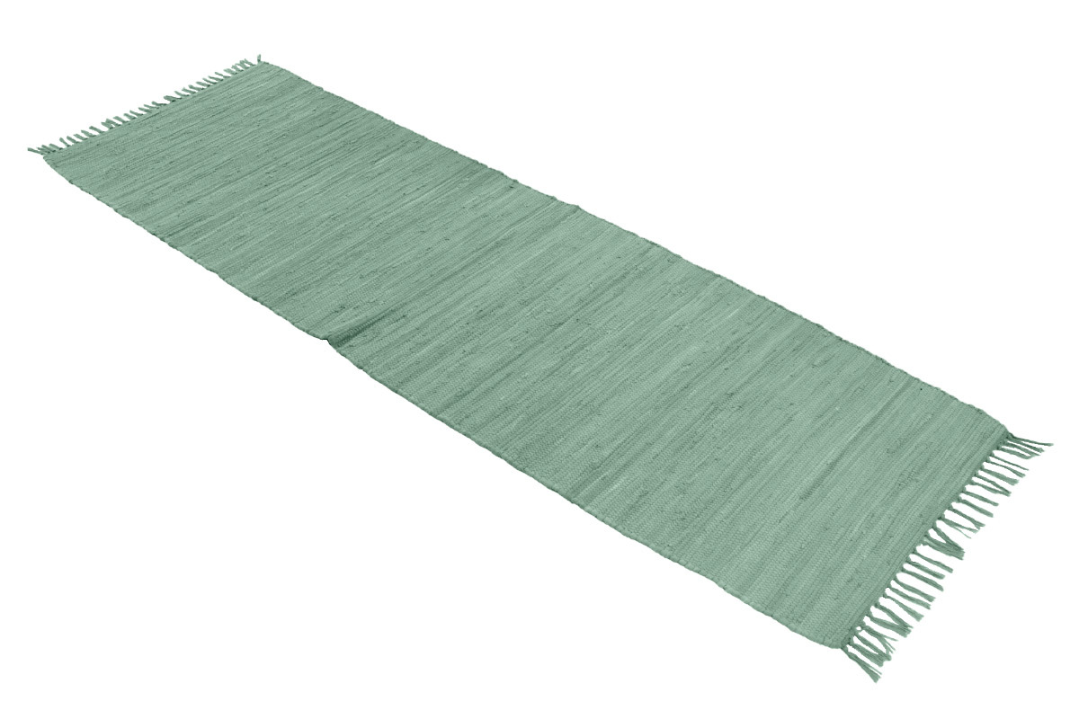 Tapis de couloir vert cladon 60 x 200 cm AUBAGNE