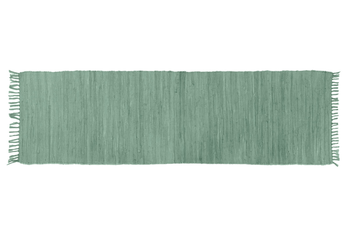 Tapis de couloir vert cladon 60 x 200 cm AUBAGNE