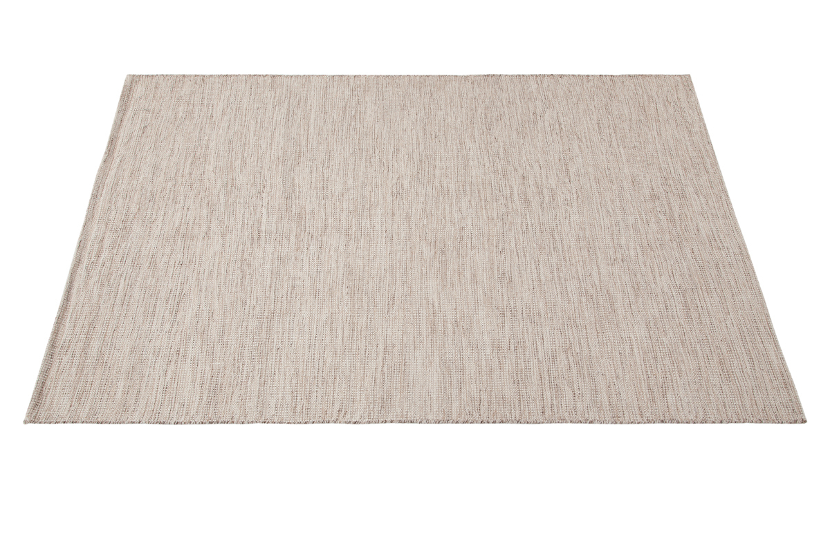 Tapis tiss  la main blanc chin 160 x 230 cm SIMBEL