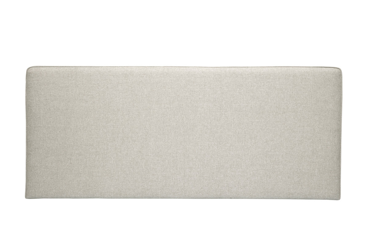 Tte de lit  suspendre en tissu beige L180 cm LILY